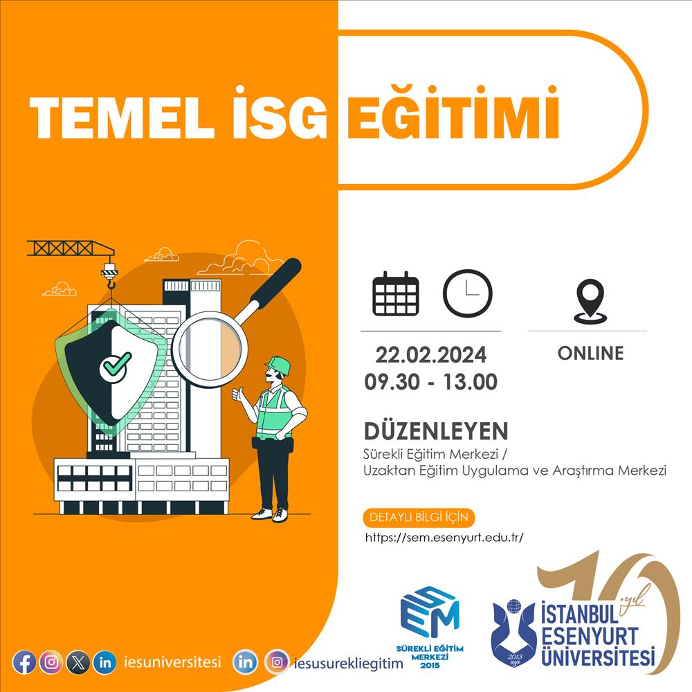 Temel İSG Eğitimi