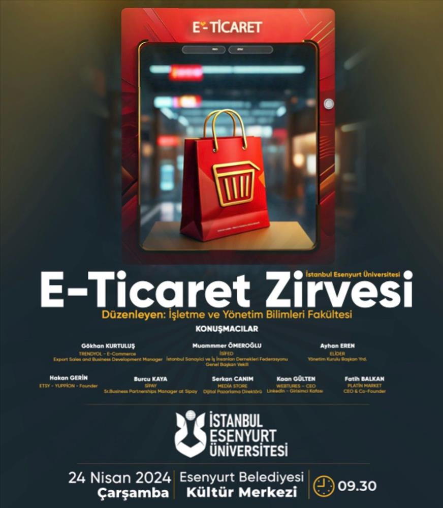 E-Ticaret Zirvesi’nde sektörün önde gelen isimleri bir araya geldi.