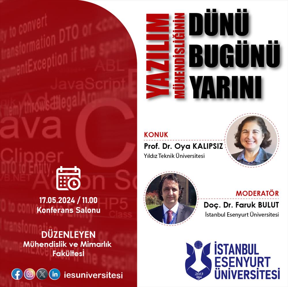 Yazılım Mühendisliğinin Dünü Bugünü Yarını