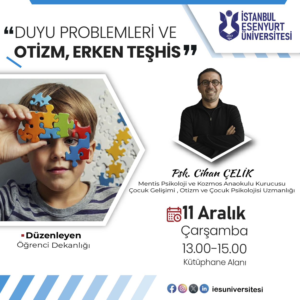 Duyu Problemleri ve Otizm, Erken Teşhis