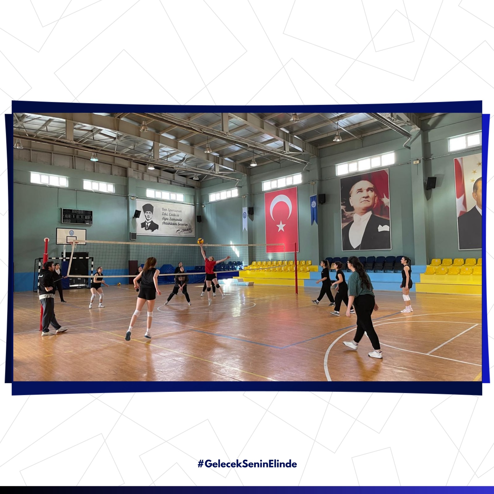 Kadın ve Erkek Voleybol Takımı seçmelerini başarıyla tamamladık!